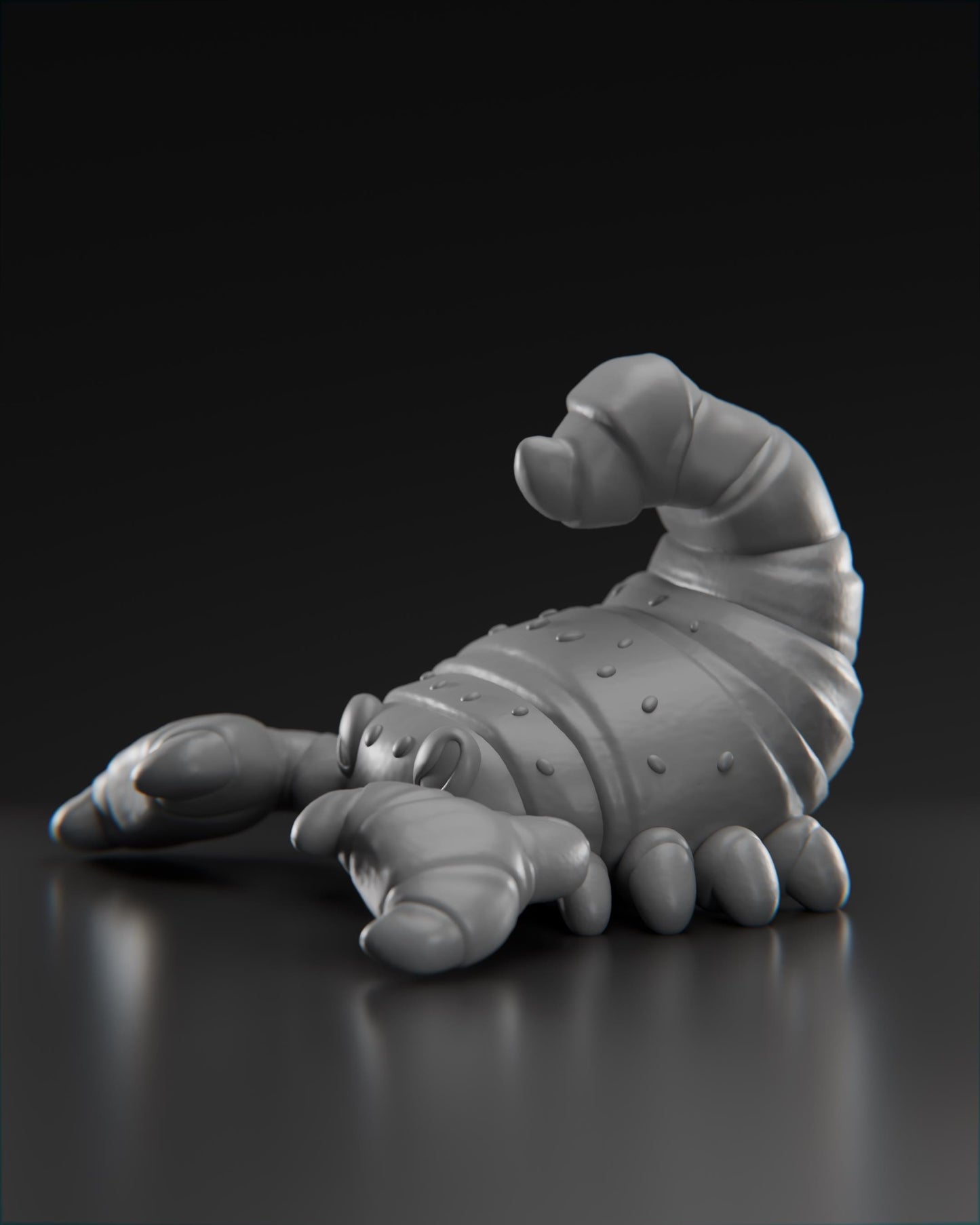 Scorssant - UNPAINTED 3D Resin Figure - Grumpii Art Toy