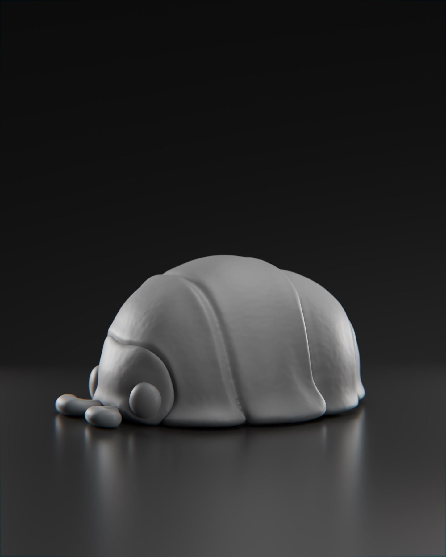 Isobread - UNPAINTED 3D Resin Figure - Grumpii Art Toy