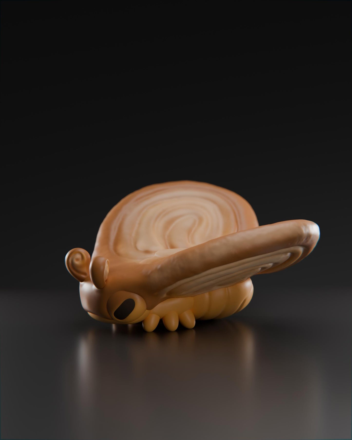 Butterfly Cookii - UNPAINTED 3D Resin Figure - Grumpii Art Toy
