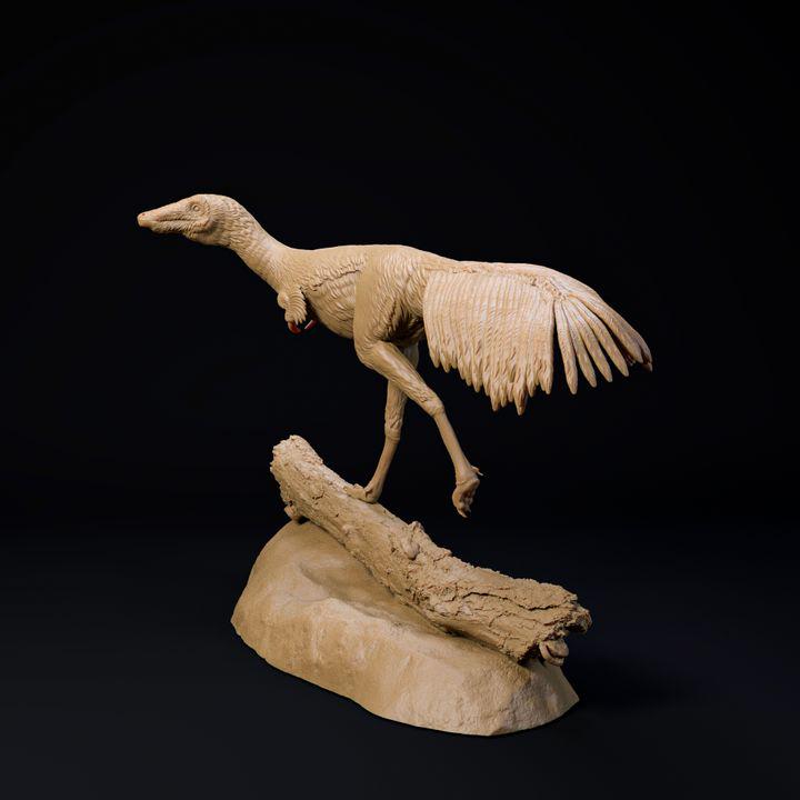 Mononykus - UNPAINTED 3D Resin Figure - Dino and Dog Miniatures