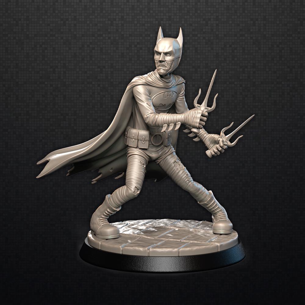 Necrobat - Zombie - UNPAINTED 3D FAN ART Figure - Falcata 3d