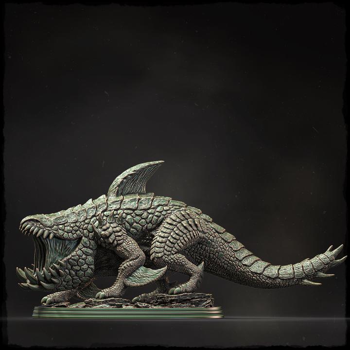 Tremmaw, the Devouring Pit - UNPAINTED 3D Resin Figure - Evox Arts