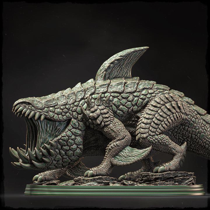 Tremmaw, the Devouring Pit - UNPAINTED 3D Resin Figure - Evox Arts