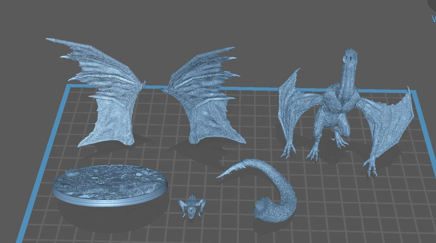 Vaelyxion, the Skyfather - UNPAINTED 3D Resin Figure - Evox Arts