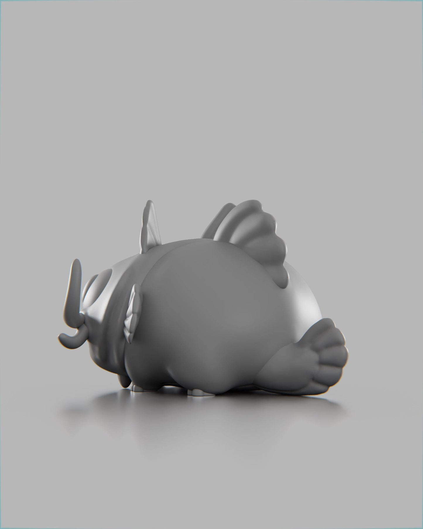 Catfish - UNPAINTED 3D Resin Figure - Grumpii Art Toy