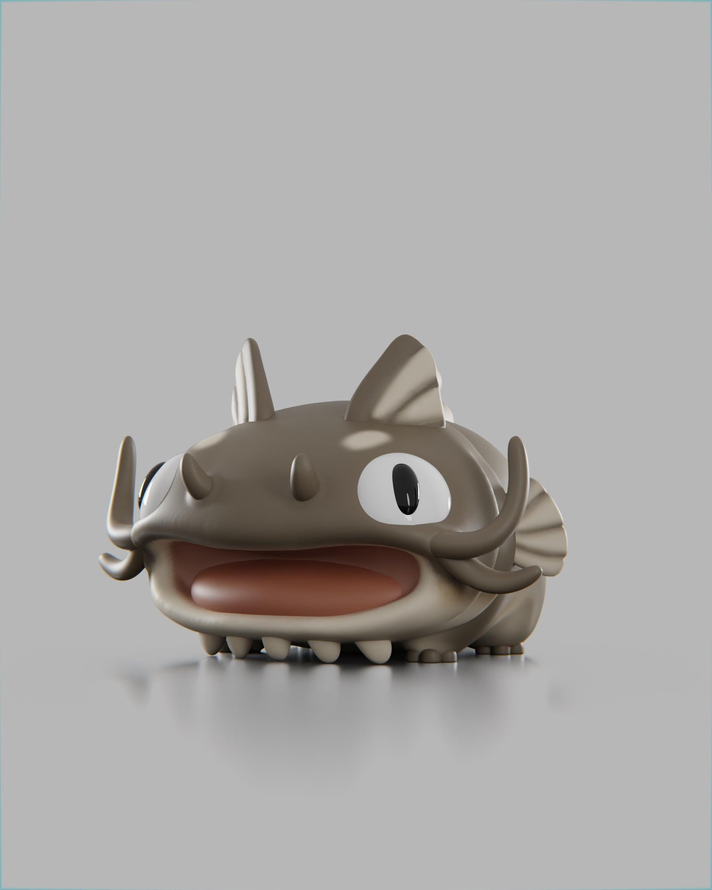 Catfish - UNPAINTED 3D Resin Figure - Grumpii Art Toy