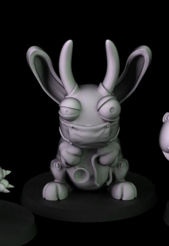 Little Bad Doctors - UNPAINTED 3D Resin Figure - Crosslances