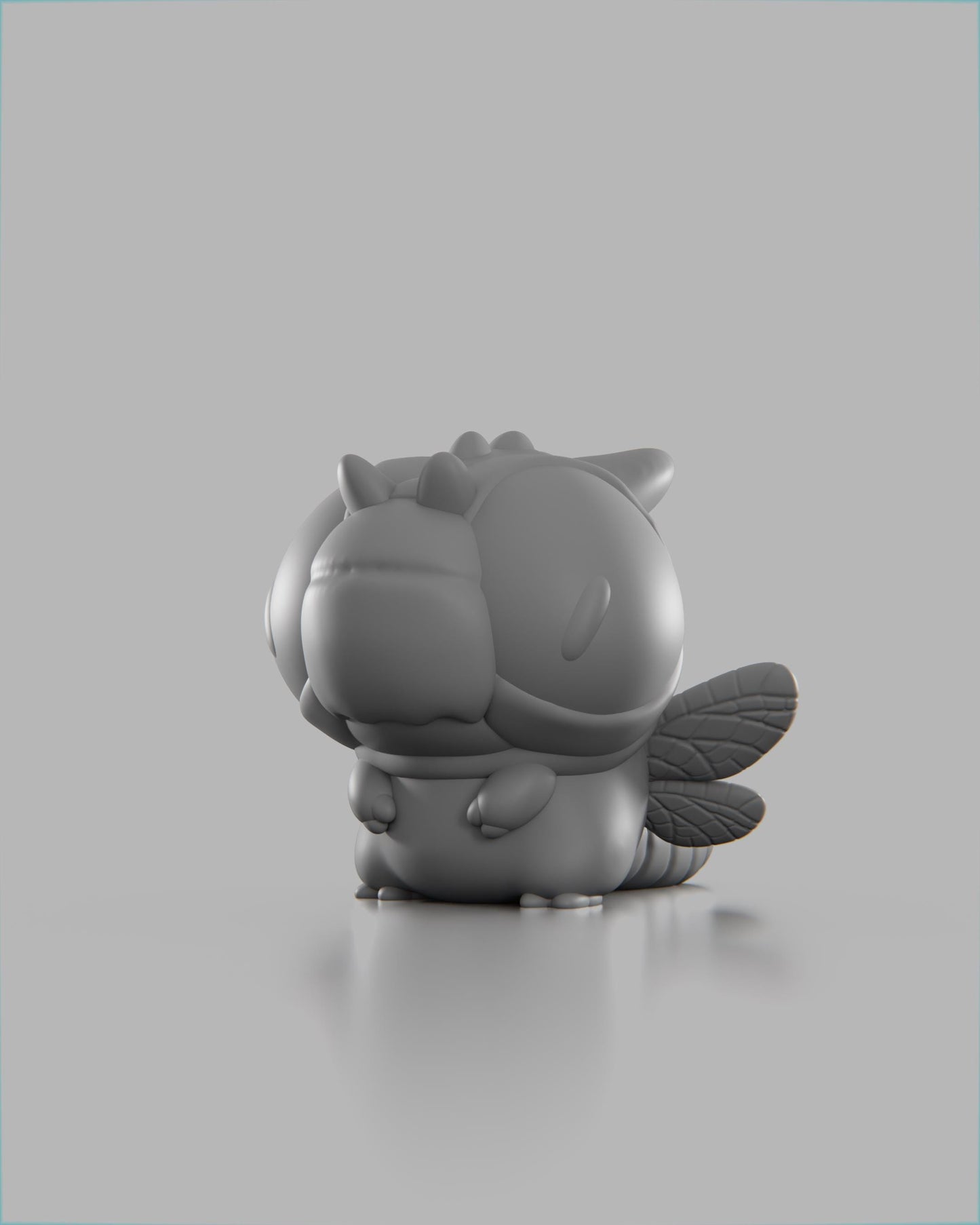 Dragonfly - UNPAINTED 3D Resin Figure - Grumpii Art Toy