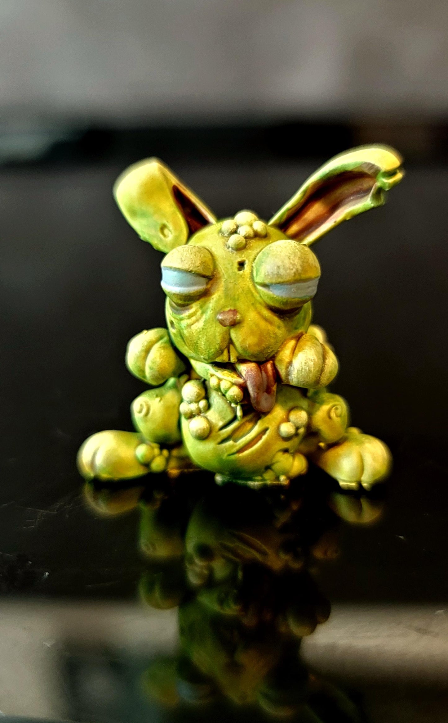 Horror Bunnies - UNPAINTED 3D Resin Figure - Crosslances