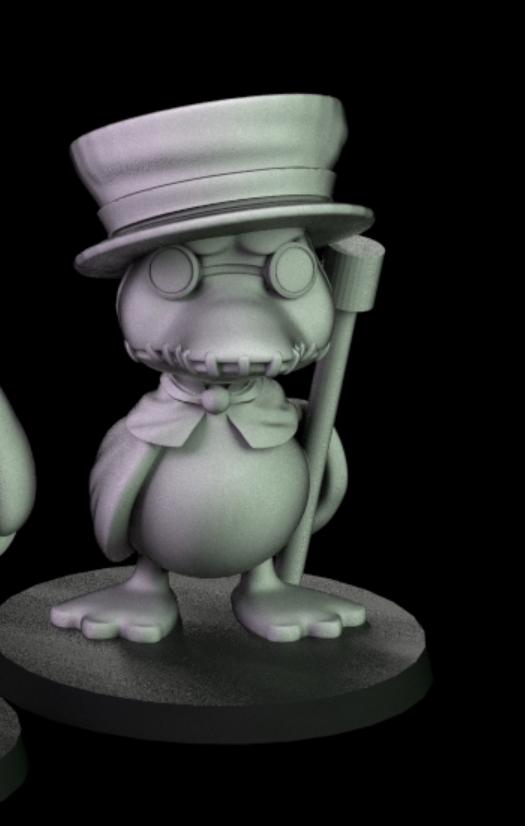 Little Bad Doctors - UNPAINTED 3D Resin Figure - Crosslances