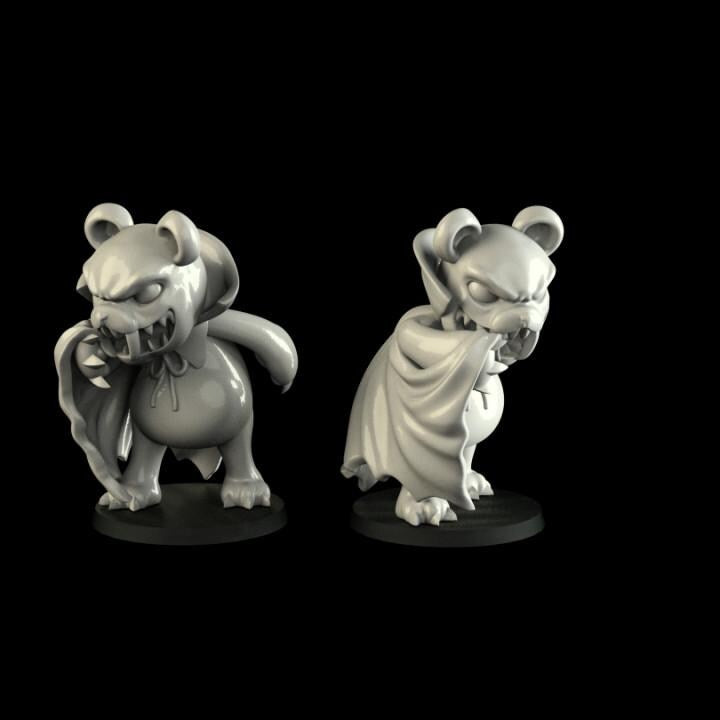 Halloween Critters - UNPAINTED 3D Resin Figure - Crosslances