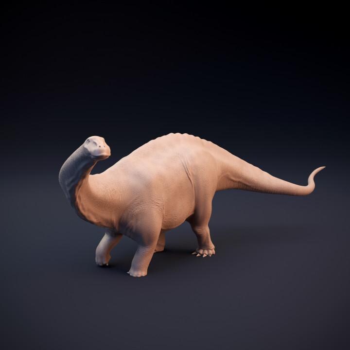 Apatosaurus - UNPAINTED 3D Resin Figure - Dino and Dog Miniatures
