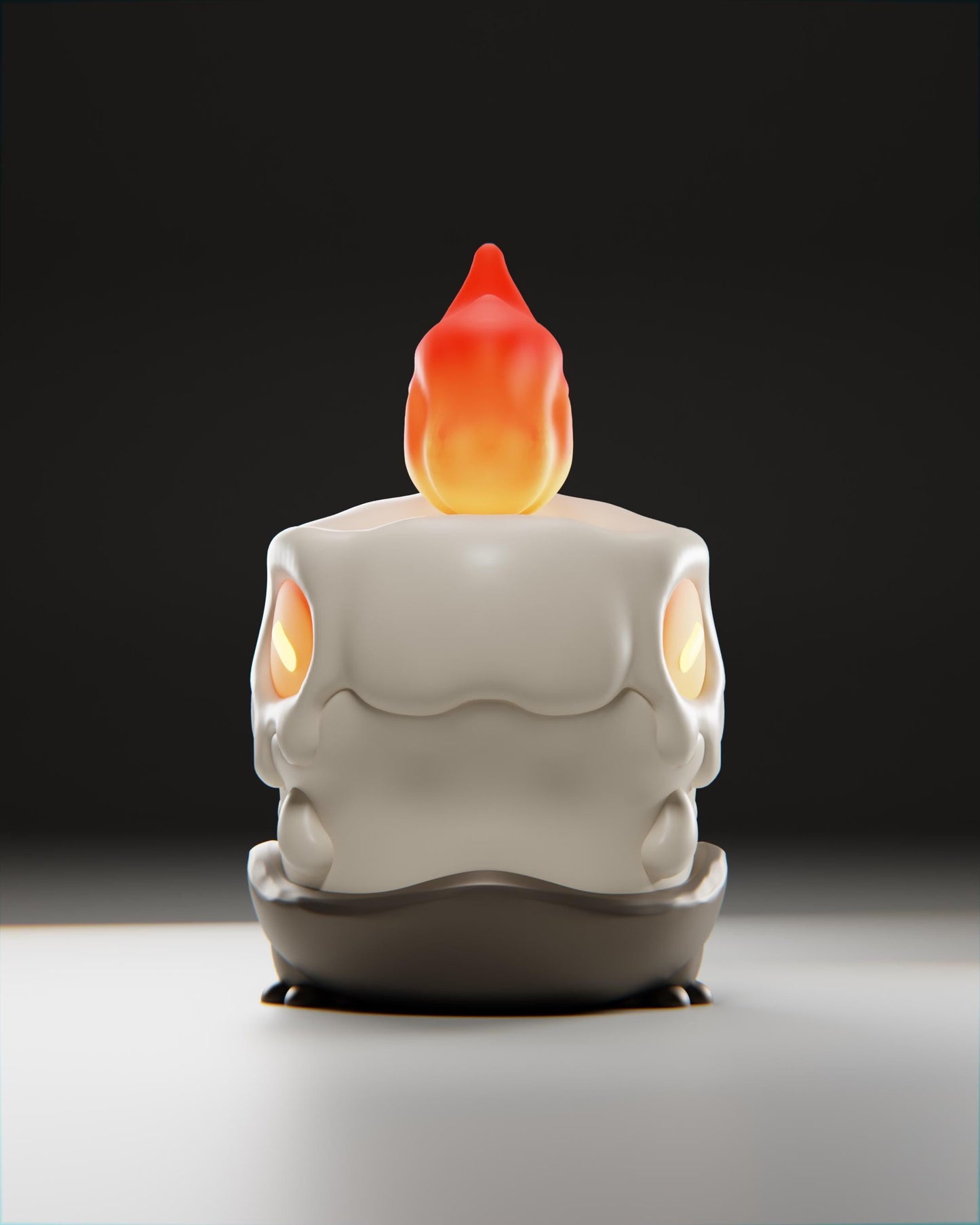 Wickii - UNPAINTED 3D Resin Figure - Grumpii Art Toy