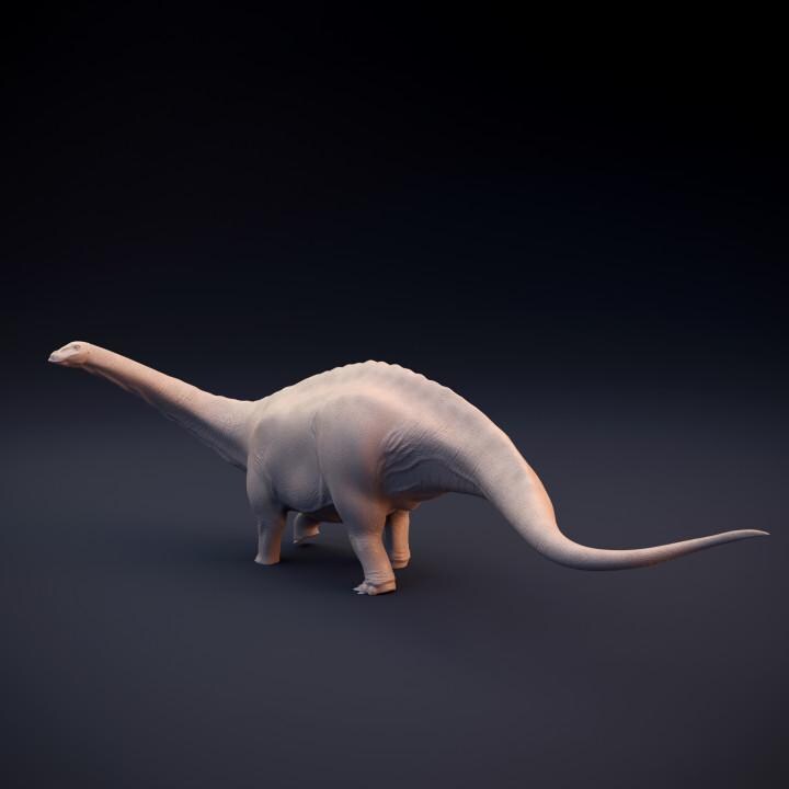 Apatosaurus - UNPAINTED 3D Resin Figure - Dino and Dog Miniatures