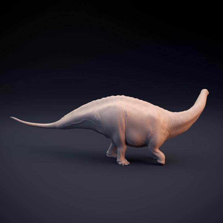 Apatosaurus - UNPAINTED 3D Resin Figure - Dino and Dog Miniatures