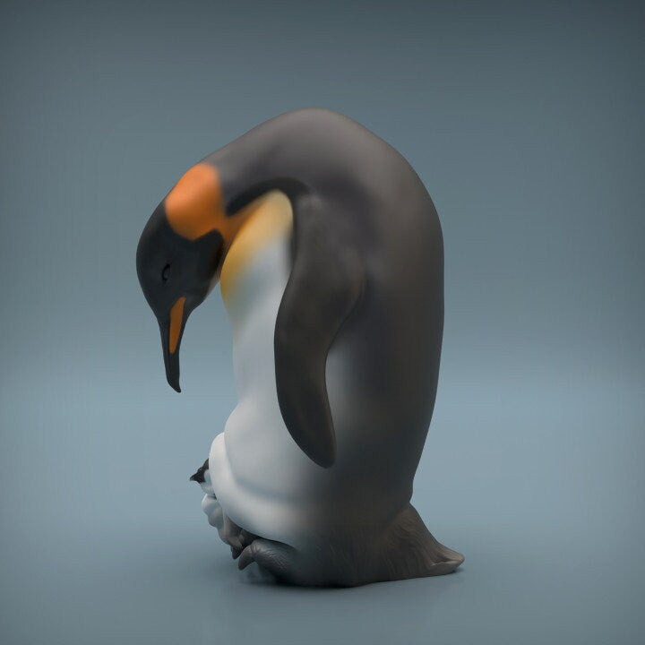 Emperor Penguin - UNPAINTED - Animal Den Miniatures