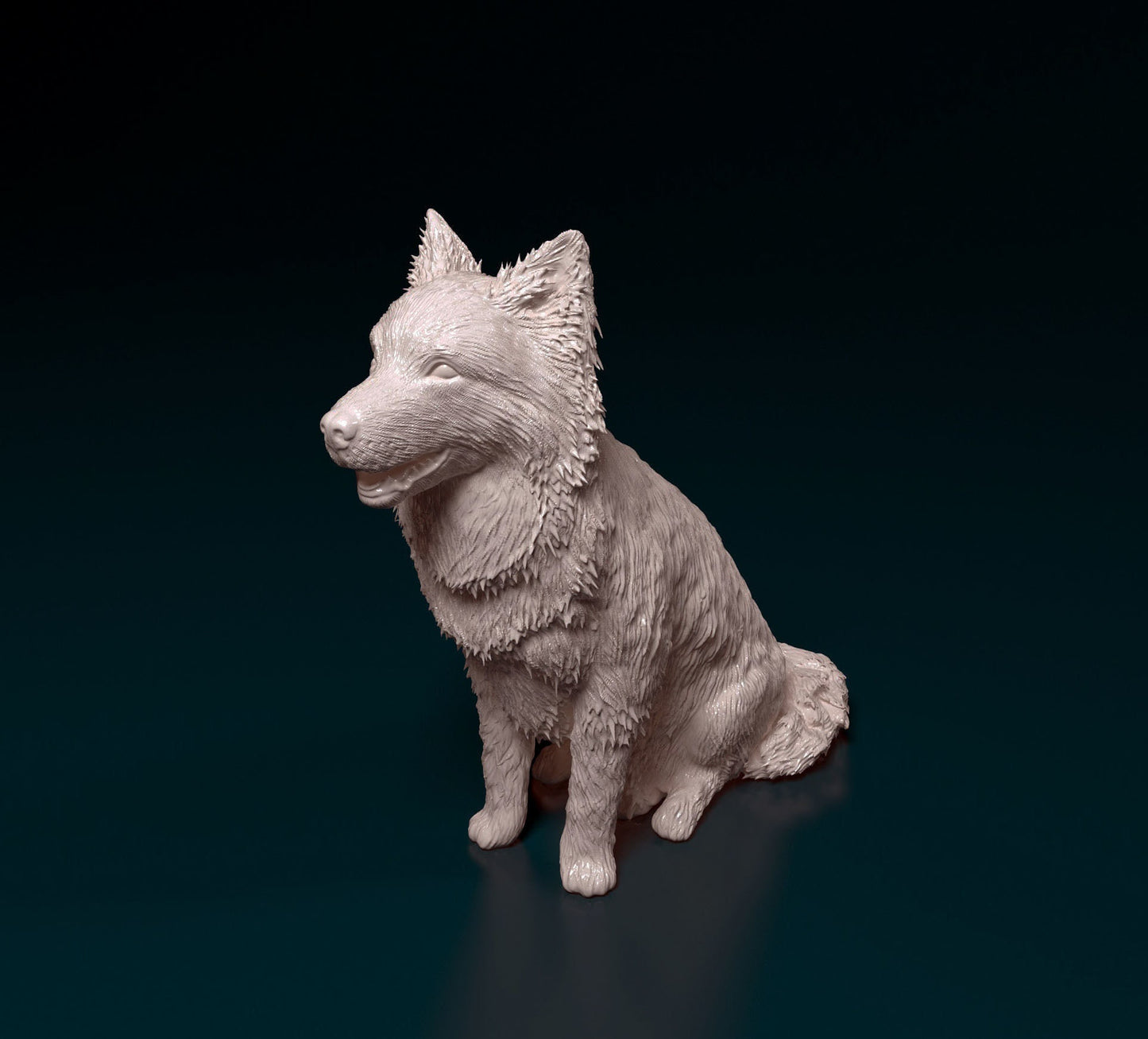 Border Collie - Sterocat 3d Resin Print