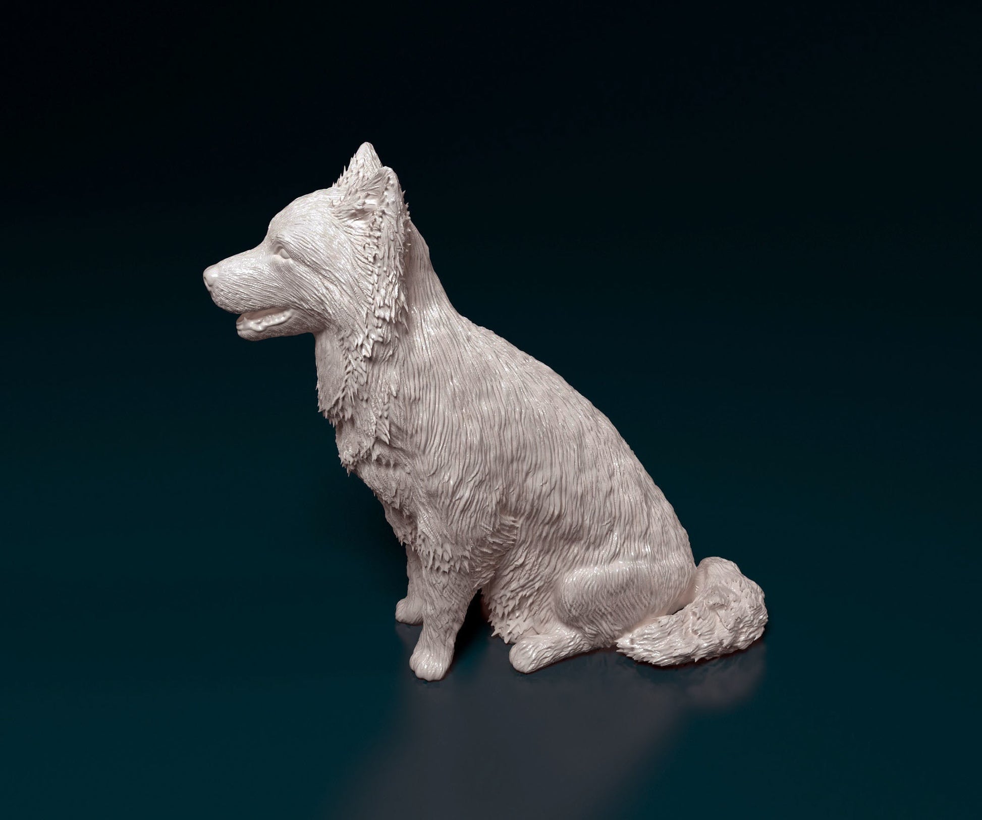 Border Collie - Sterocat 3d Resin Print