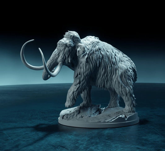 Mammoth - Dino and Dog Miniatures