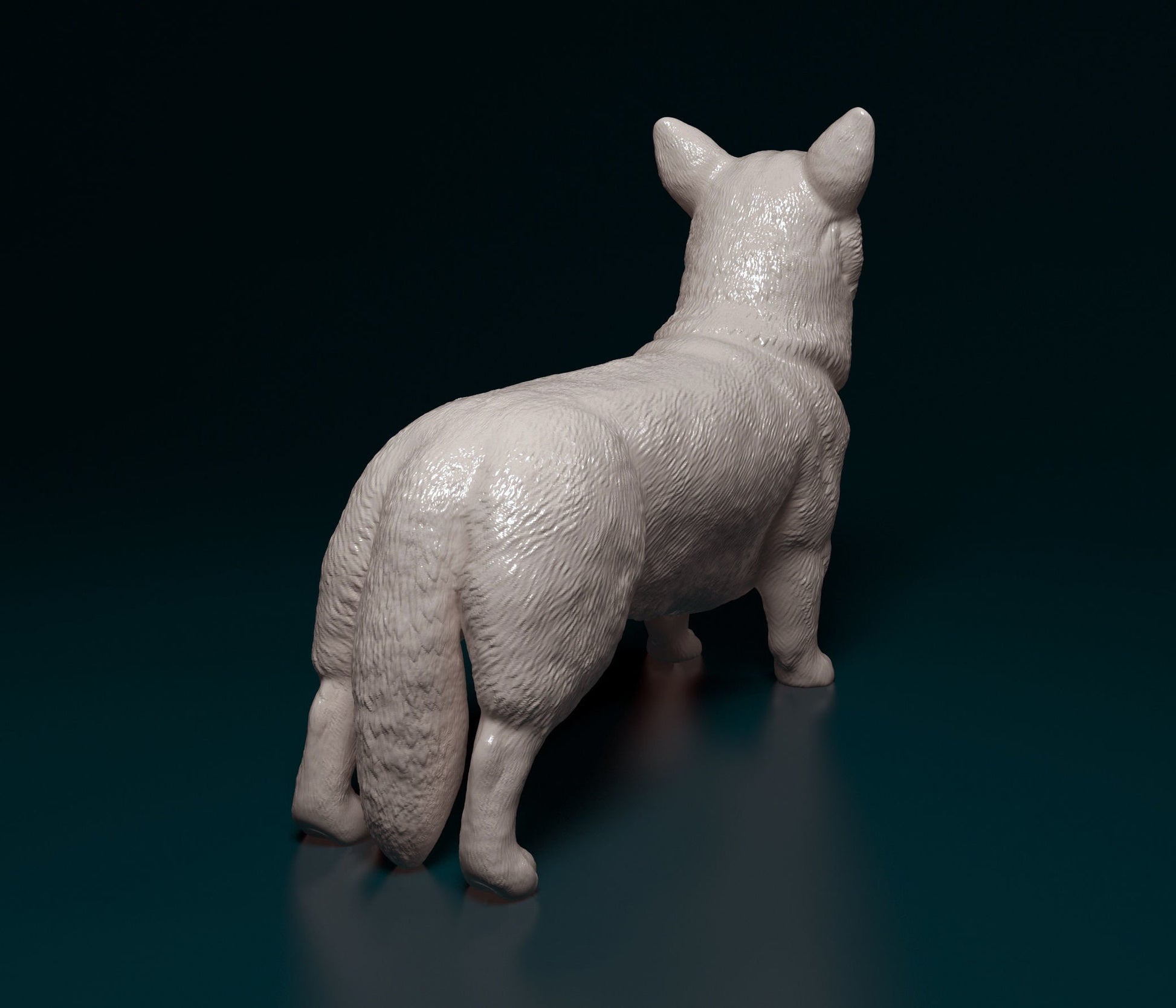 Corgi - Pembroke Welsh Corgi - Sterocat 3D Resin Print