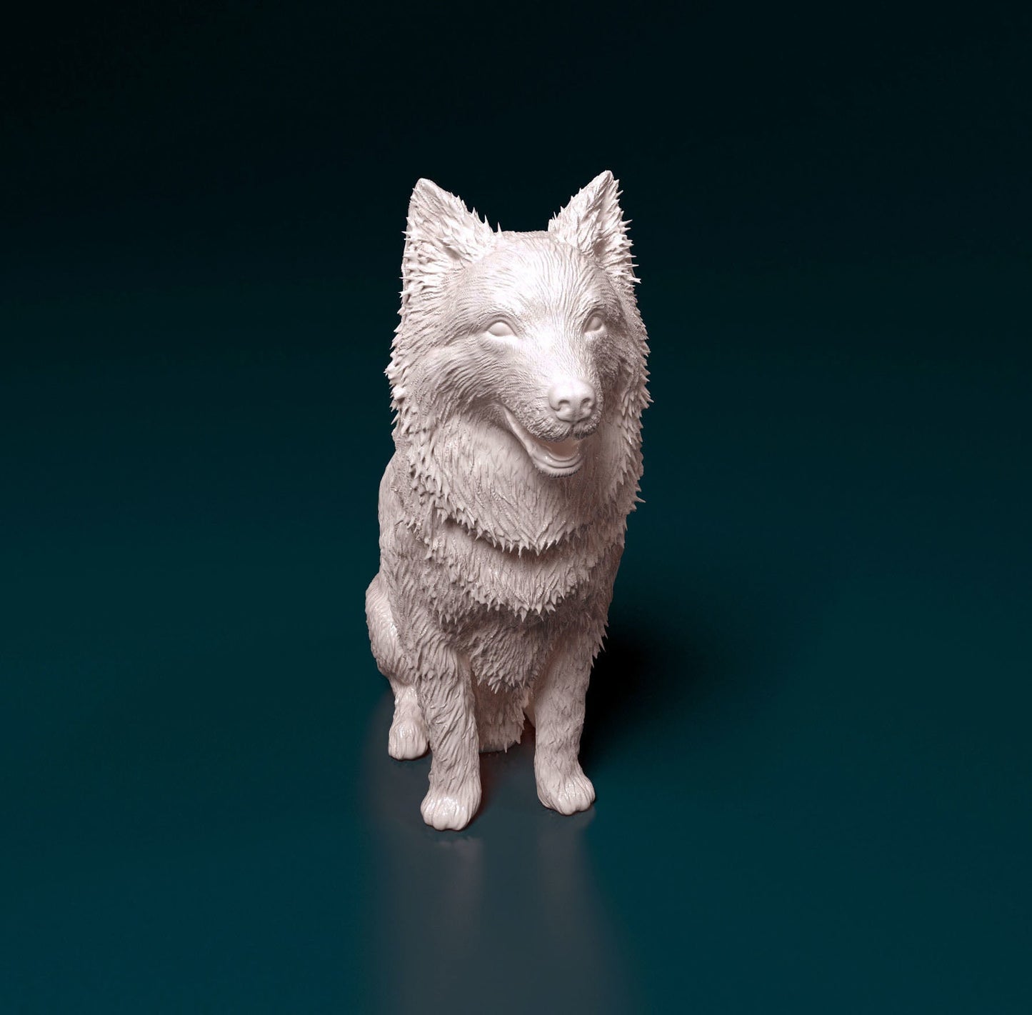Border Collie - Sterocat 3d Resin Print