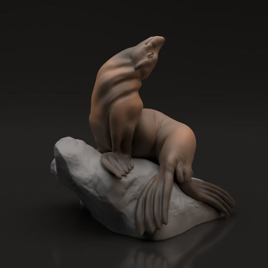 Sea Lion - UNPAINTED - Animal Den Miniatures