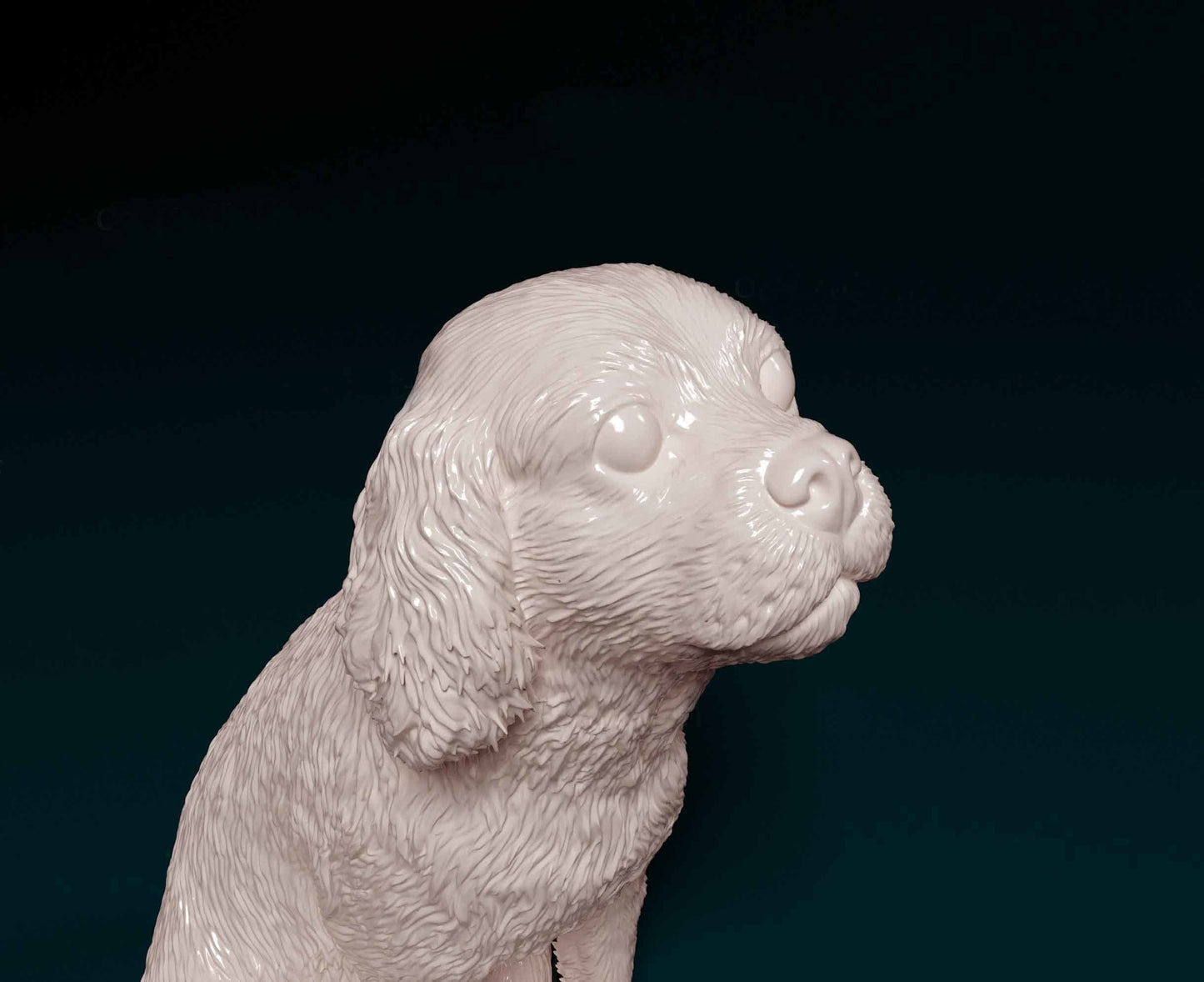 Cavalier King Charles Spaniel - Sterocat 3D Print