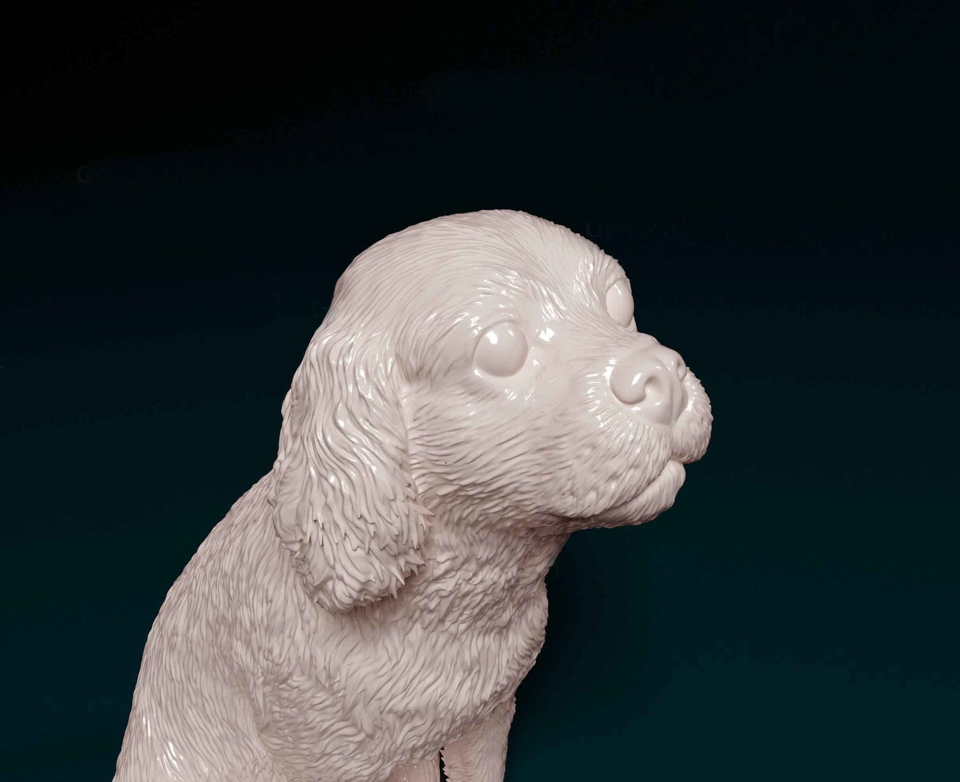 Cavalier King Charles Spaniel - Sterocat 3D Print