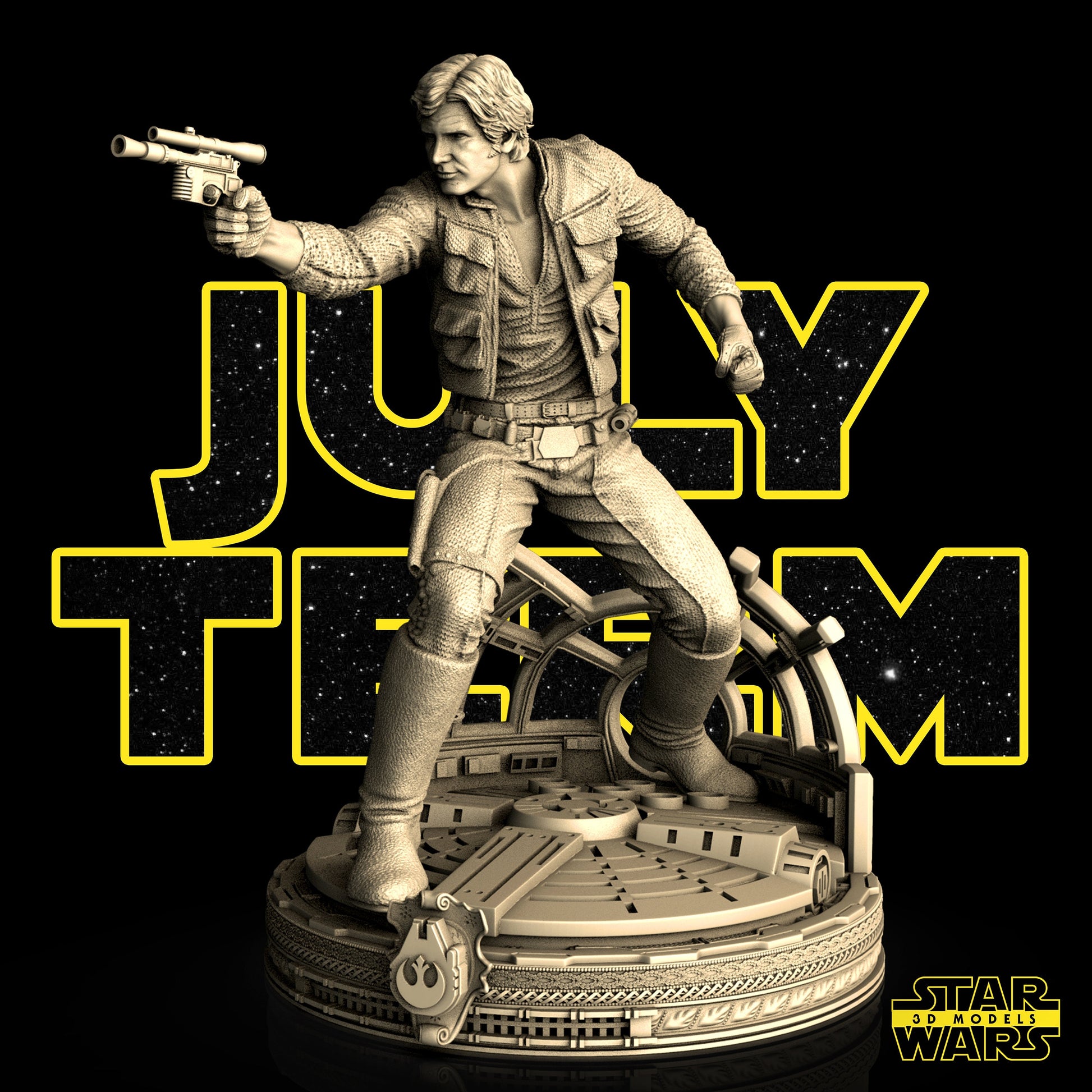 Han Solo - Star Wars 3D Models