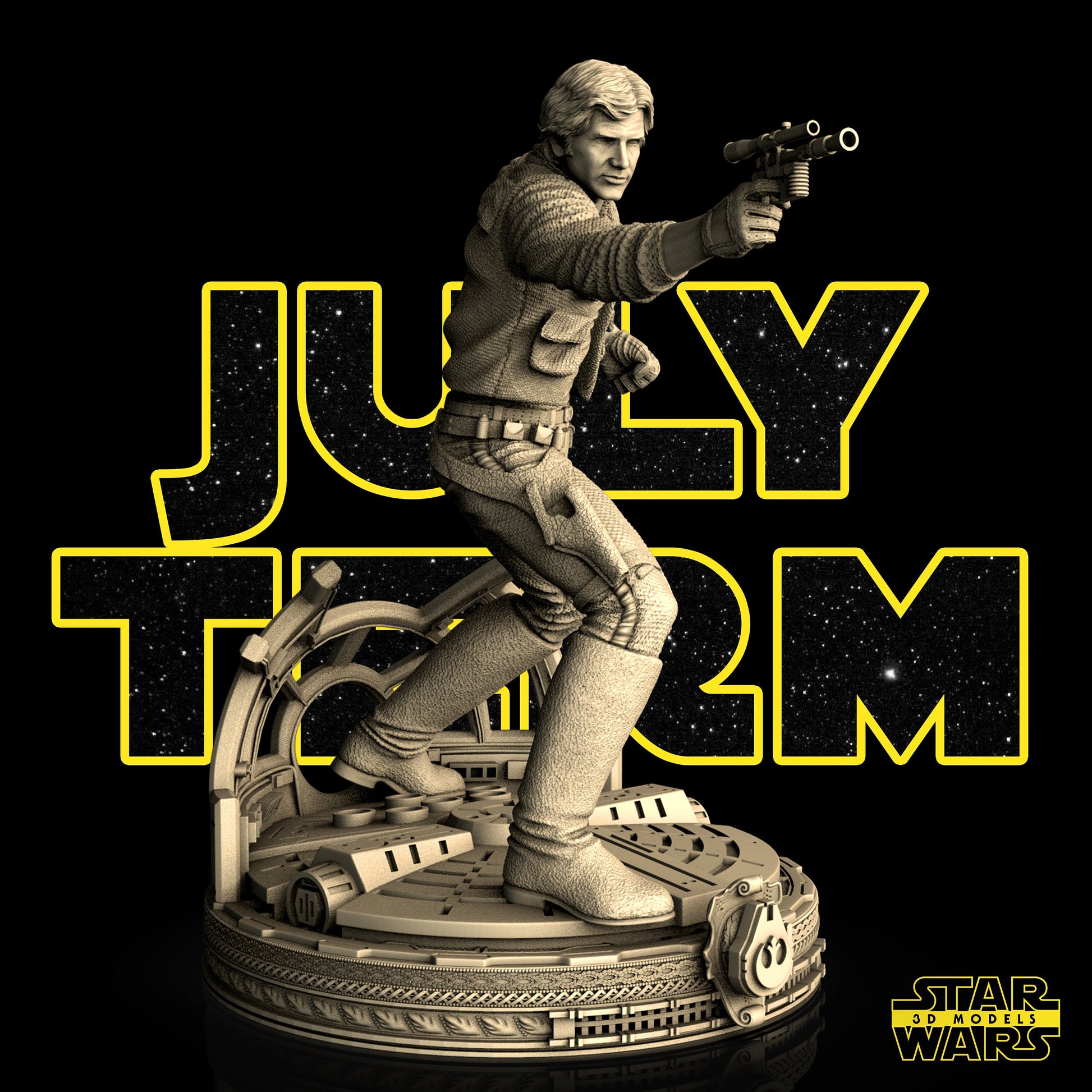 Han Solo - Star Wars 3D Models