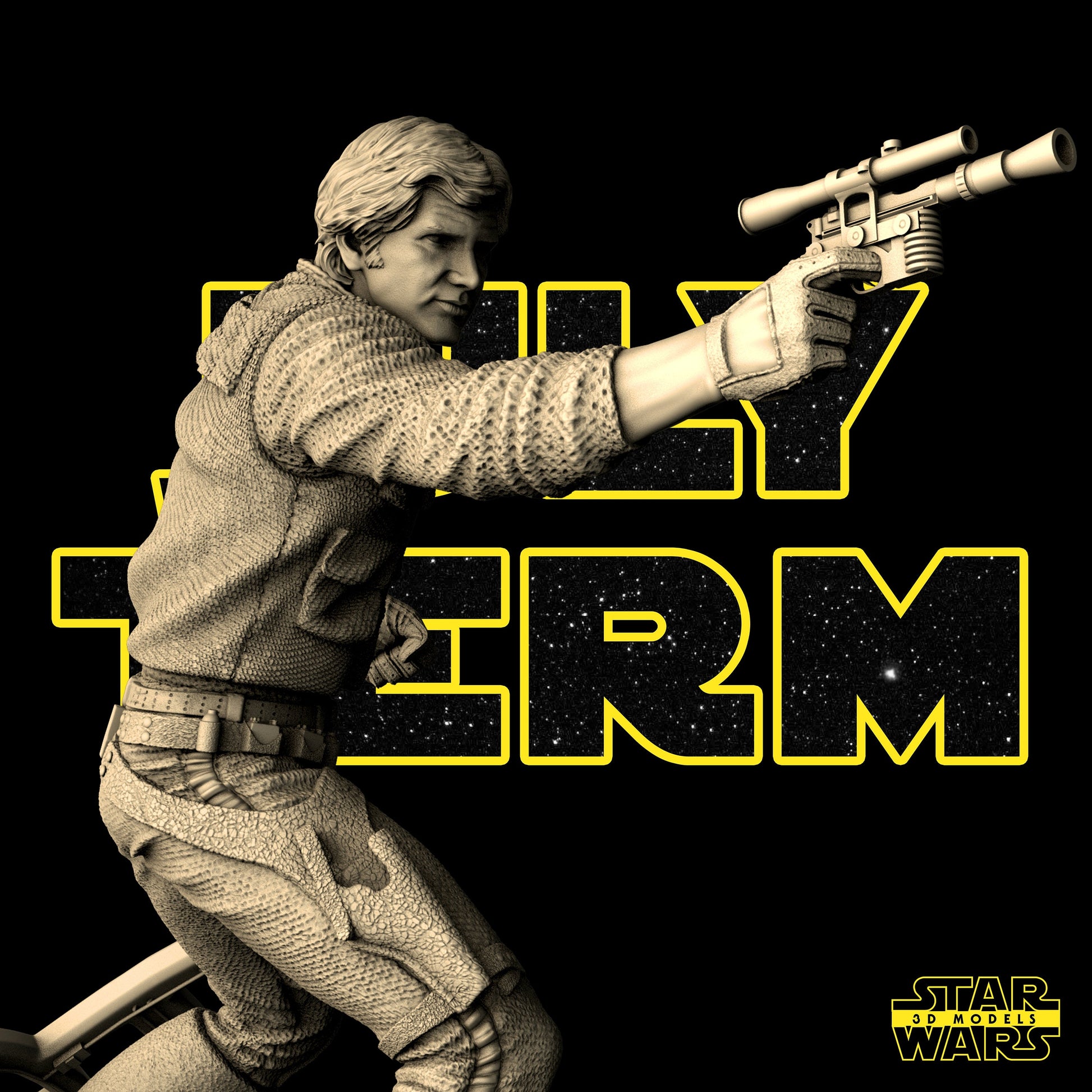 Han Solo - Star Wars 3D Models