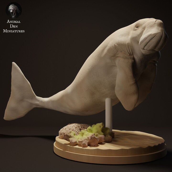 Dugong - UNPAINTED - Animal Den Miniatures