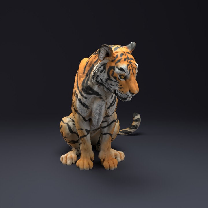 Tiger - UNPAINTED - Animal Den Miniatures