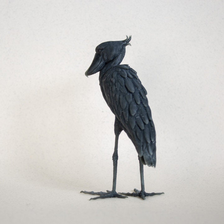 Shoebill - UNPAINTED 3D resin print/figure - Animal Den Miniatures