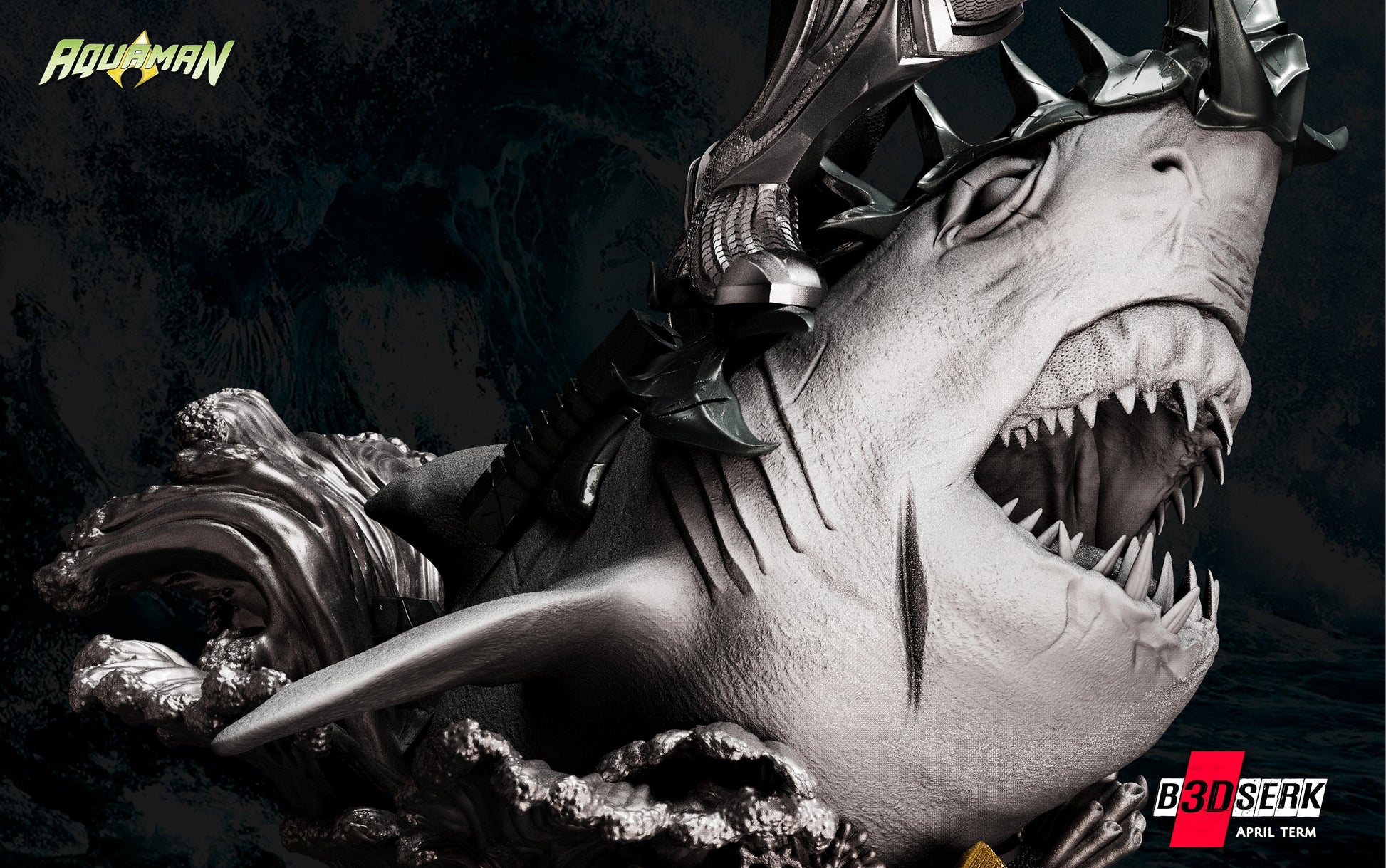 Aquaman - UNPAINTED - Wicked 3D Prints