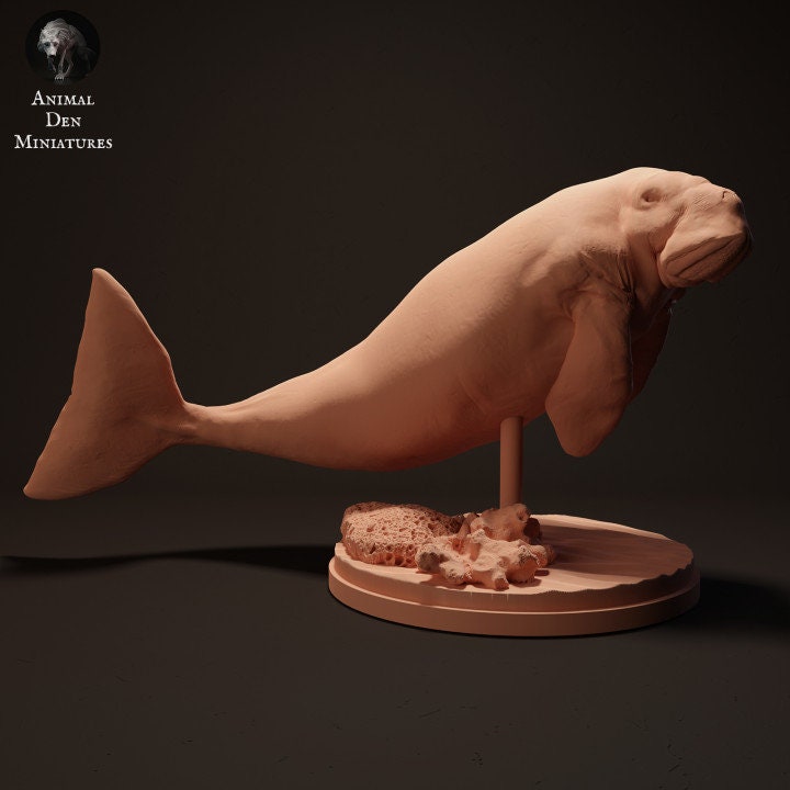 Dugong - UNPAINTED - Animal Den Miniatures