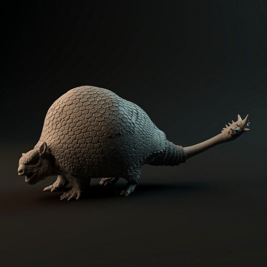 Doedicurus - Dino and Dog Miniatures