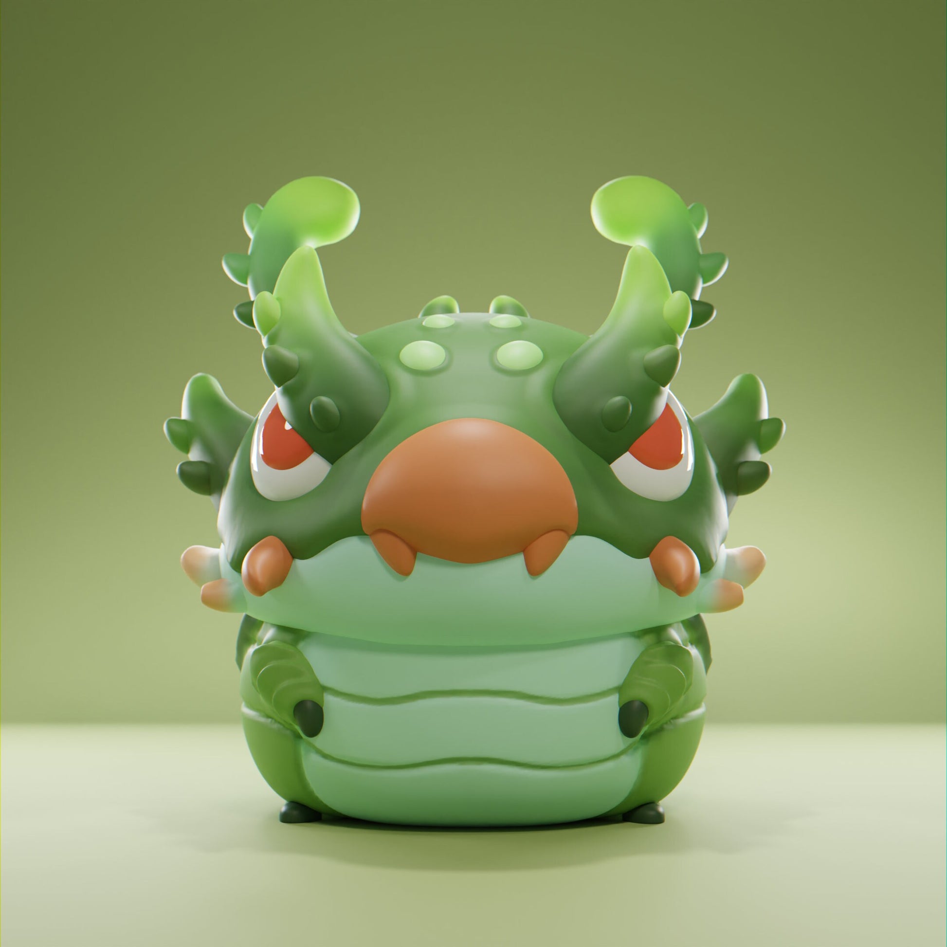 Dragonworm - UNPAINTED - Grumpii Art Toy