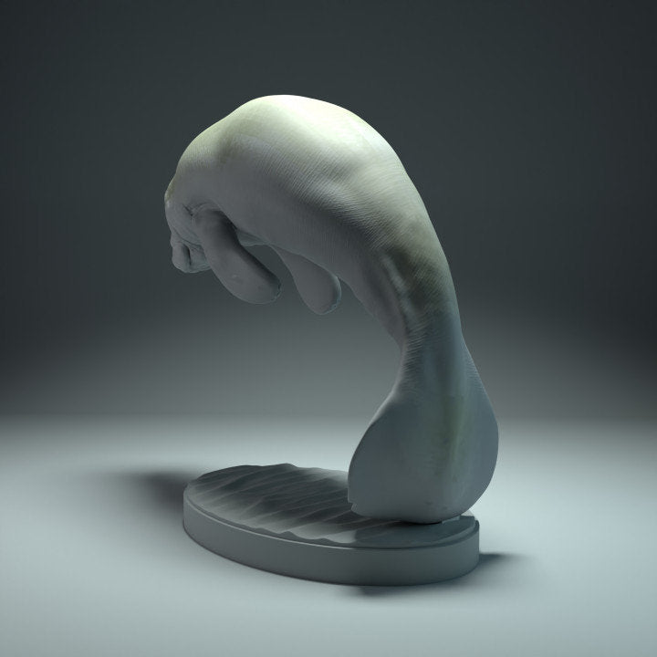 Manatee - UNPAINTED - Animal Den Miniatures
