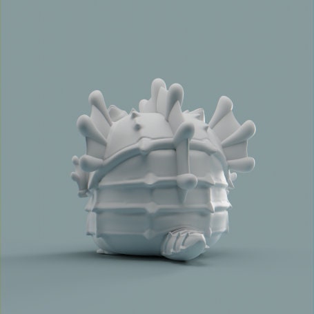 Seadragon - UNPAINTED - Grumpii Art Toy