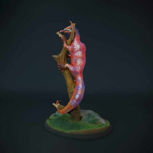 Drepanosarus - UNPAINTED - Dino and Dog Miniatures
