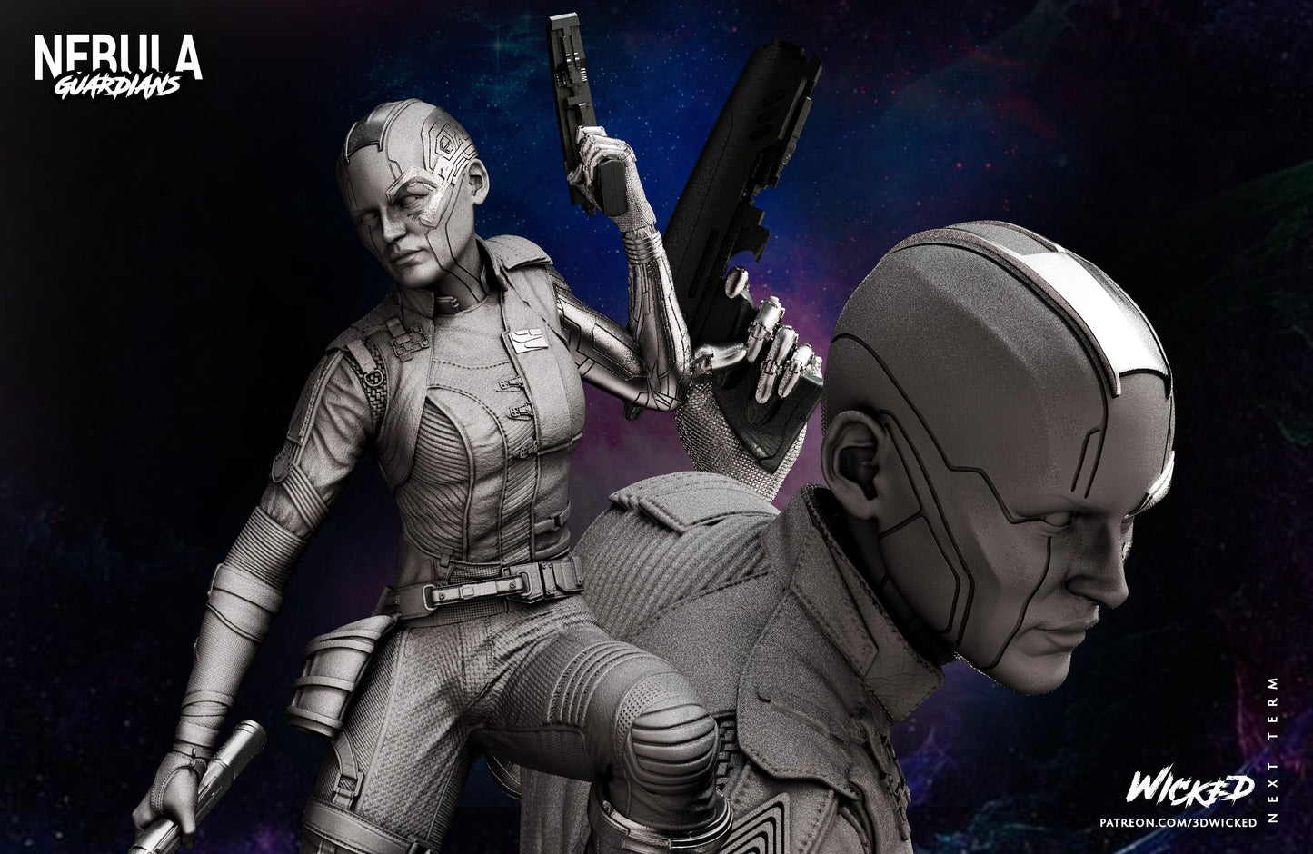 Nebula - Wicked 3D Models