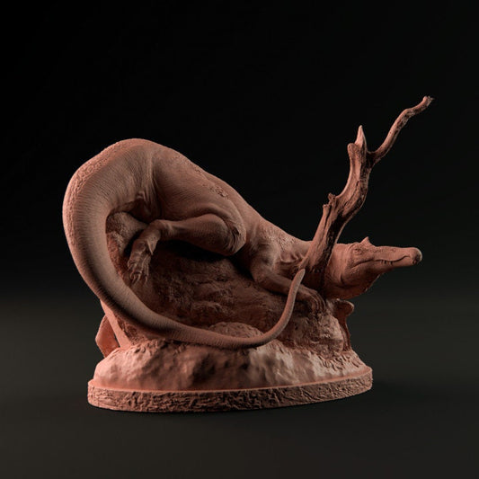 Baryonix resting - Dino and Dog Miniatures