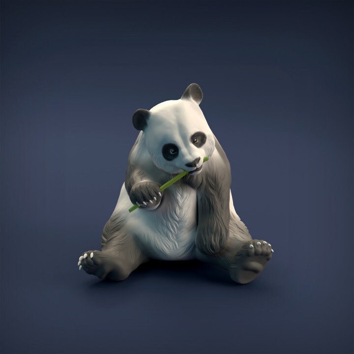 Panda - Animal Den Miniatures