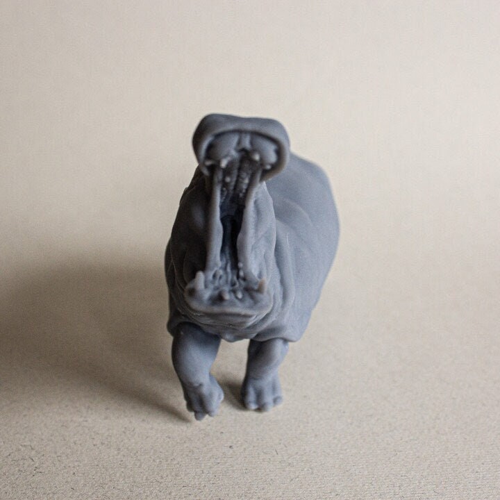 Hippo - Animal Den Miniatures