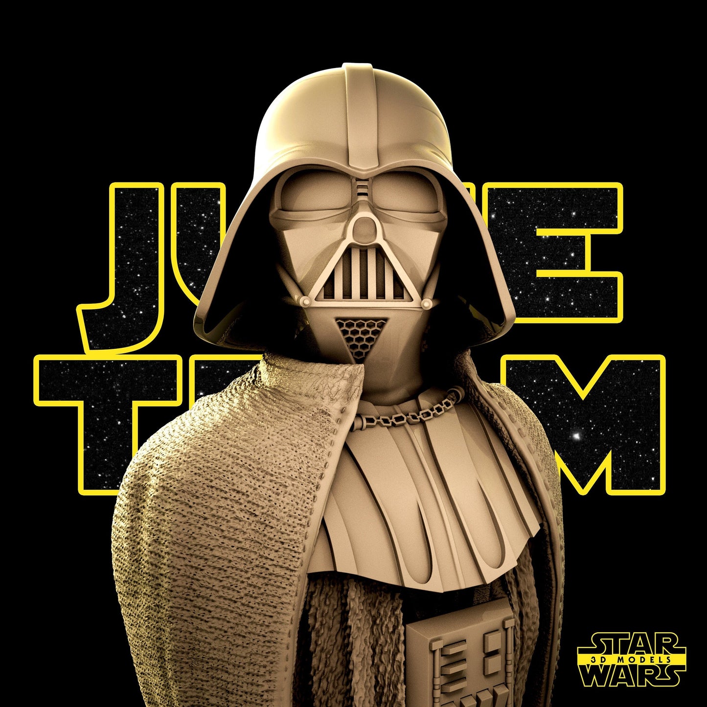 Darth Vader/Anakin Bust - Star Wars 3D Models