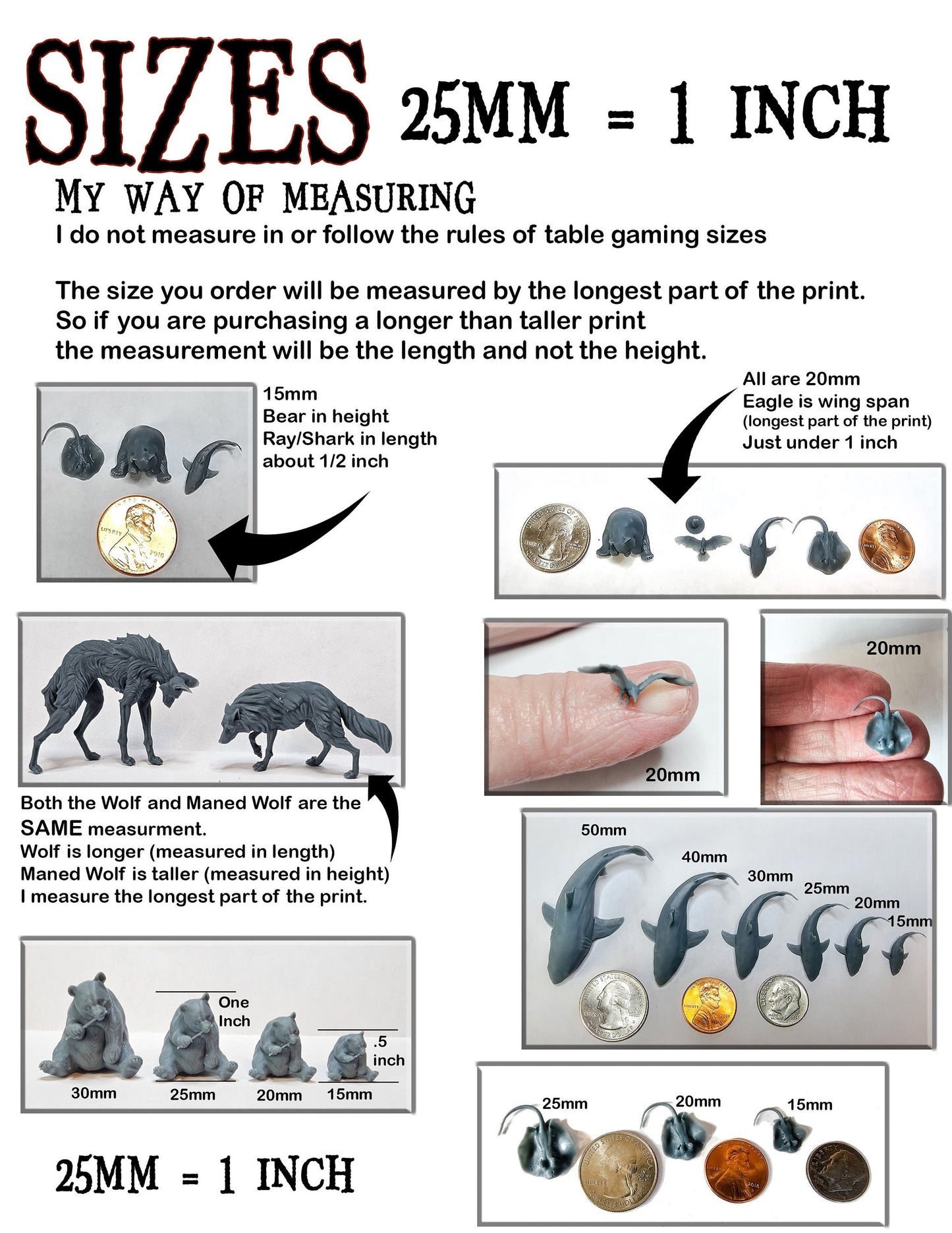 Common Genet Standing - UNPAINTED - Animal Den Miniatures