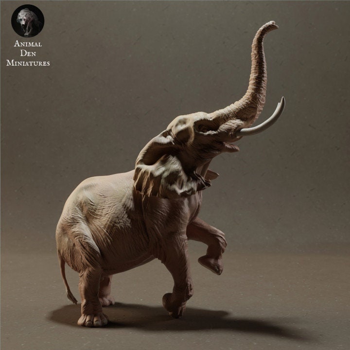Elephant - Happy Dance - Animal Den Miniatures