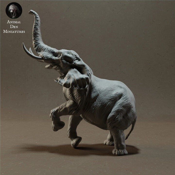 Elephant - Happy Dance - Animal Den Miniatures