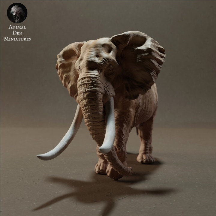 Elephant - Animal Den Miniatures